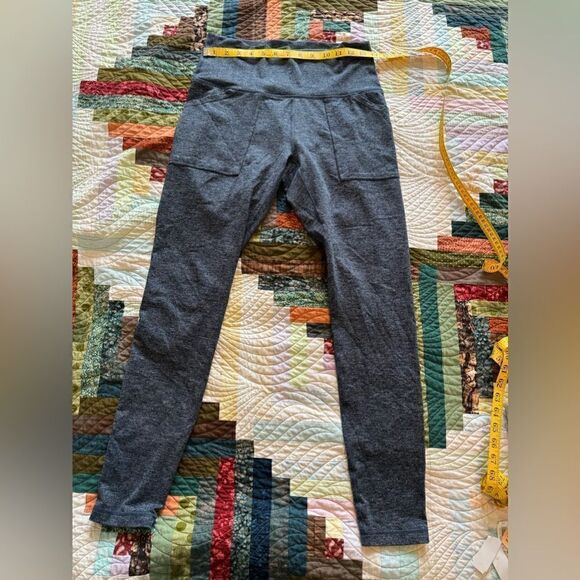 Prana Heather Blue Leggings - Picture 1 of 5